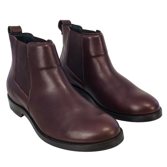 Naot Washington Chelsea Boots Men US 12 Burgundy Brown Leather - Picture 3 of 12